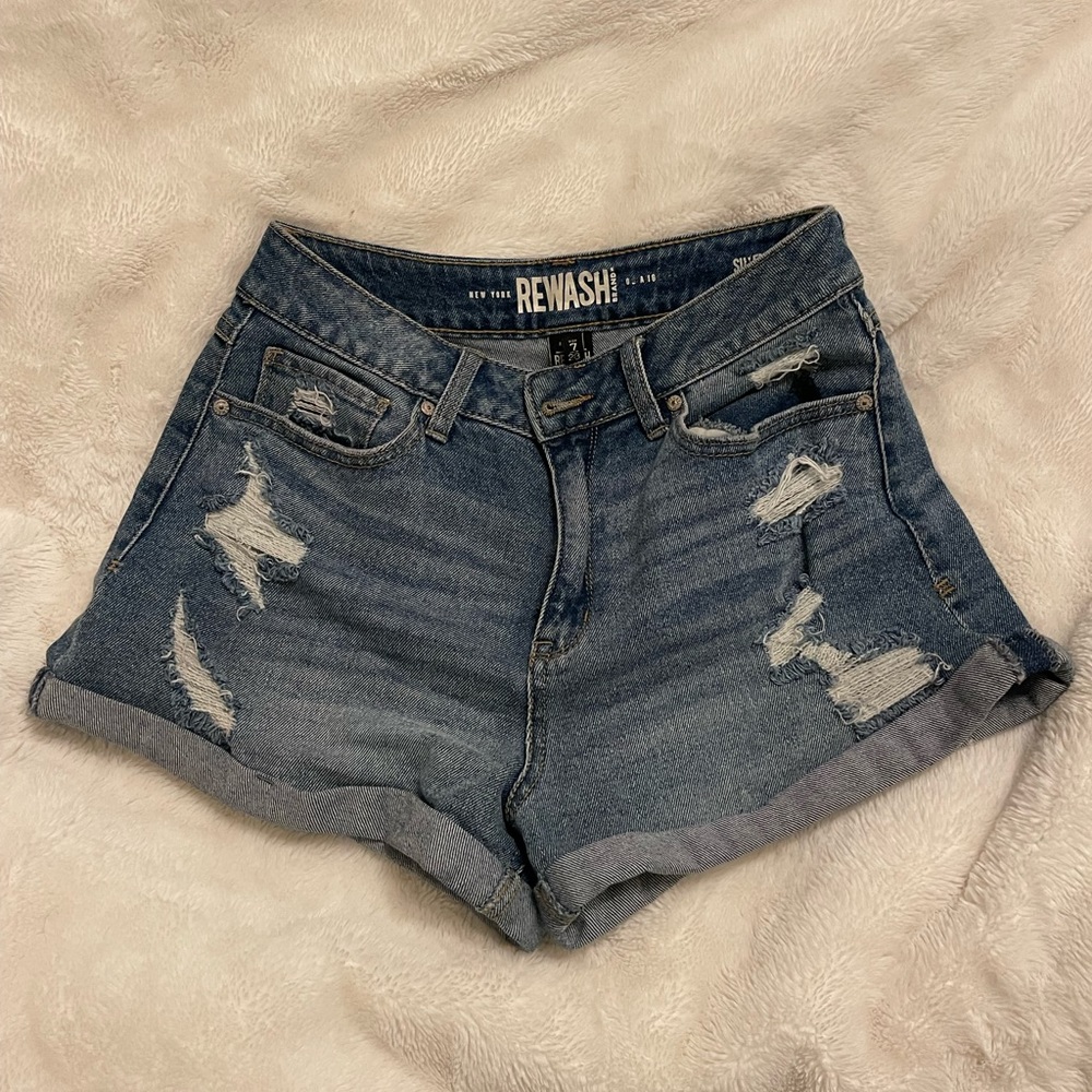 Rewash cuffed shorts
